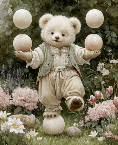 8x10 teddy bear garden - garden, with