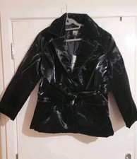 River Island Vlack Jacket Size 14 Rrp 85 Poinds Biker Bnwt