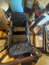 Wonderfold W4 Luxe Stroller Wagon Black with Rain Cover