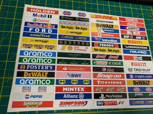 Scalextric slot car decal - scalextric,
