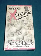 Thane Fitness AB-Doer Extreme VHS Tape Six Pack Attack Workout Video Tape