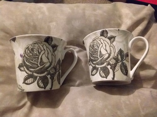 Bnwot rose floral mugs - bnwot, 2