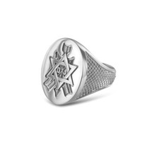 Masonic Secret Monitor Ring