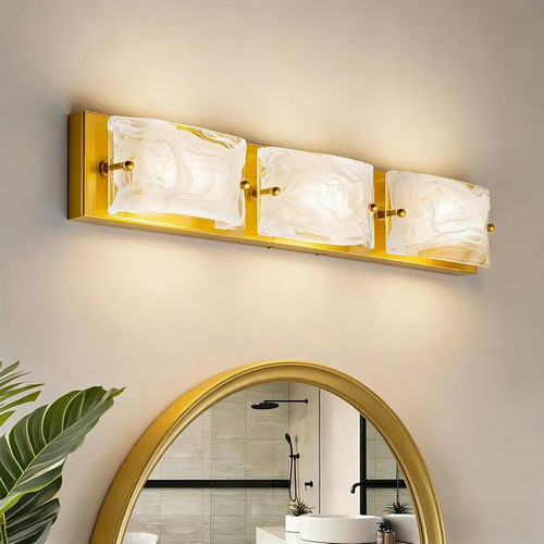 Modern gold light led - modern, 3
