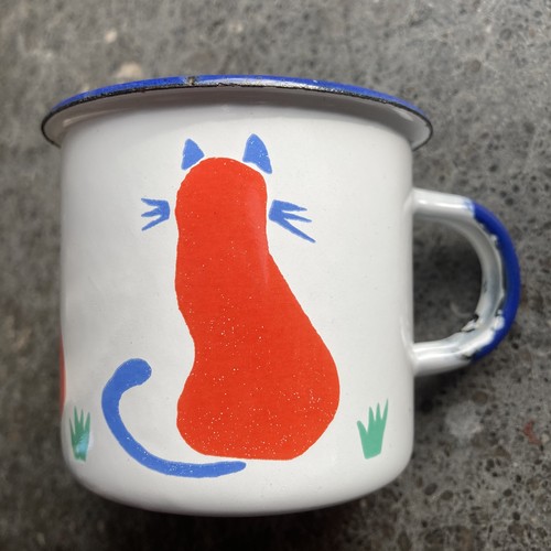 Vintage retro polish enamel - vintage,