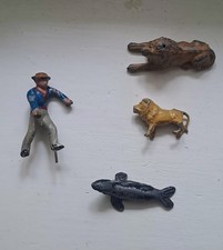 Lead Animals And Cowboy