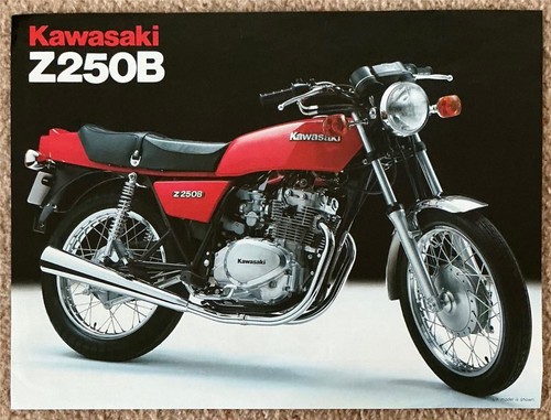 Kawasaki z250b motorcycle - kawasaki,