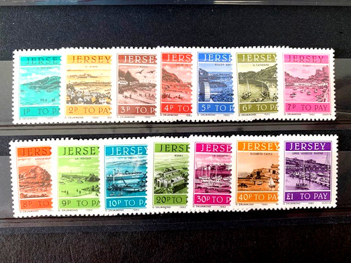 Jersey 1982 postage due - 1982,