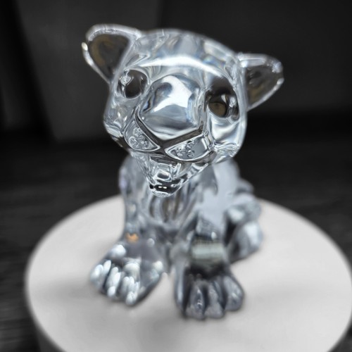 Waterford crystal lion - crystal,