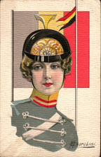 A vintage Italian postcard