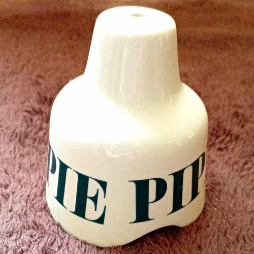 Ceramic pie bird - ceramic, steam