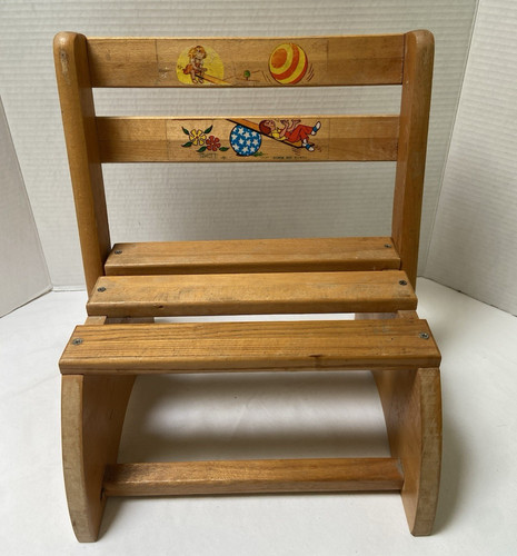 Vtg mcm wood - vtg, step