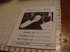 vintage Original SF Zine