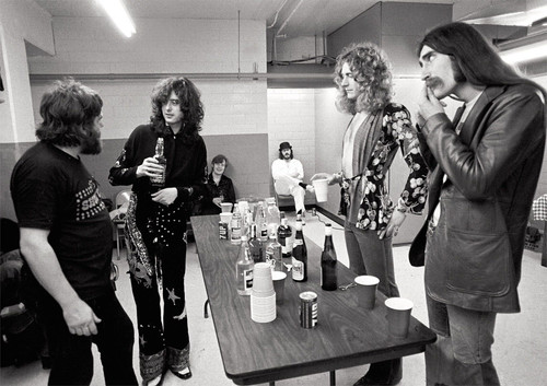 Led-Zeppelin-Backstage-BW-Post