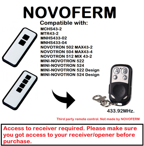 For novoferm mini novotron - novoferm, mini-novotron