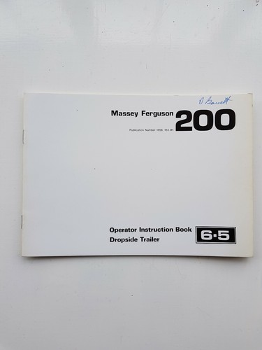 Massey ferguson 200 - ferguson,