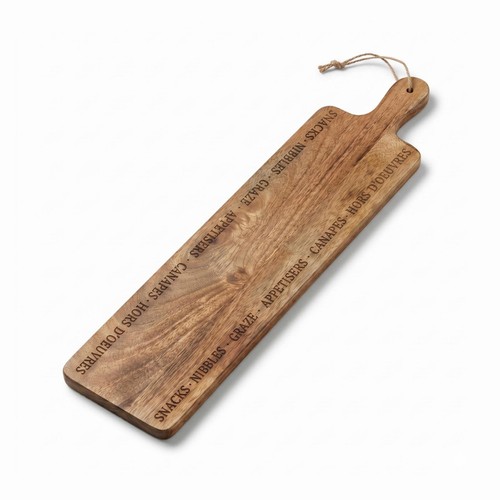 Long wooden chopping board - long,