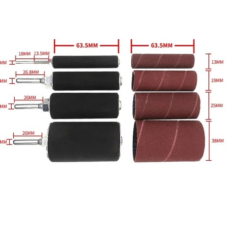 Drum sanding kit pcs rubber - kit,20,
