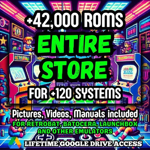 Ultimate roms pack - ultimate, 42,000+