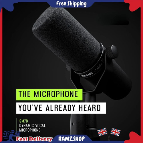 New shure sm7b vocal - new,