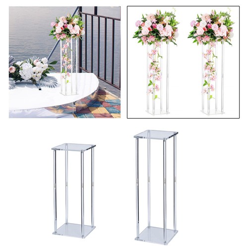 Acrylic vase wedding - vase,