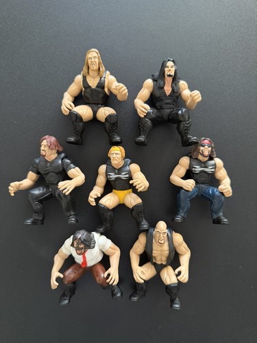Wwf wwe chunky mini - 7, figures