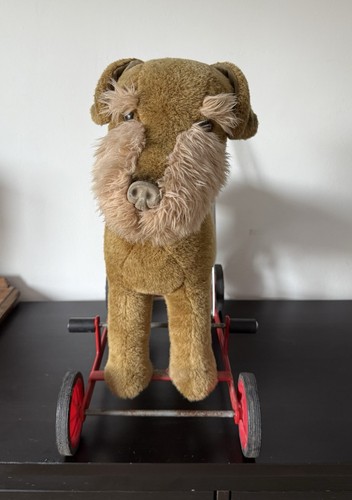 Vintage merrythought terrier - vintage,