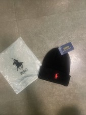 Polo Ralph Lauren Black Beanie