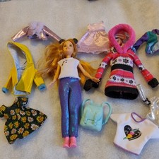 Barbie Doll Kids Stacie  Size Clothes Bundle with Doll.
