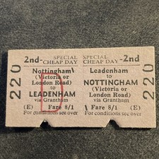Railway. Ticket.   (