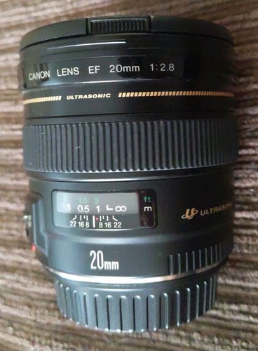 Canon 20mm usm lens - usm,