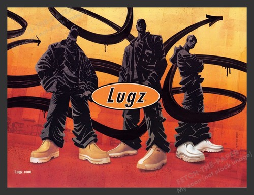 Lugz shoes illustration three - illustration,