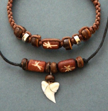 Shark Tooth Necklace Bracelet