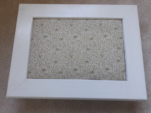 Large white gold wooden - large,