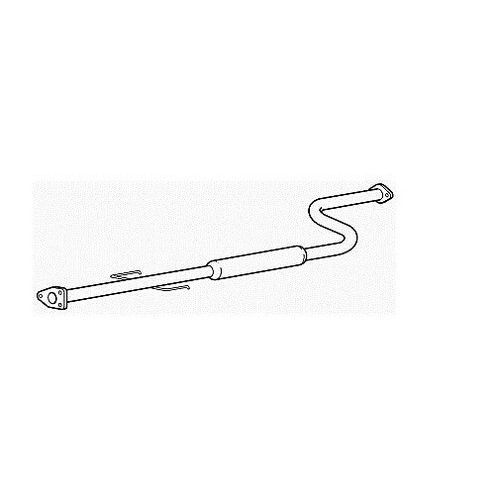 Exha3023 exhaust middle box - middle,
