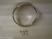 LAMBRETTA SERIES 2 LI125,150, TV 175  ITALIAN CHROME CASA HEADLIGHT RIM  