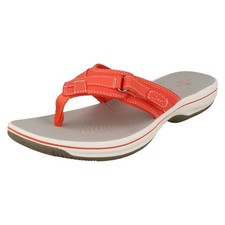 Ladies Clarks Toe Post Sandals