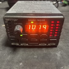 Behringer Shark FBQ100. Delay, Compressor, Filter, Gate, Feedback Destroyer. 