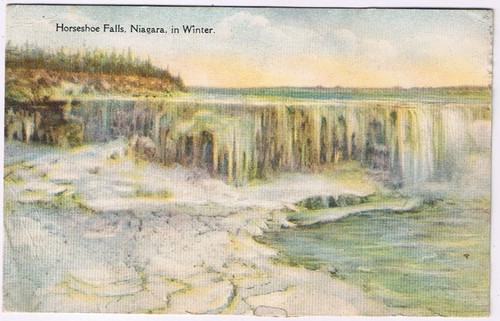 Postcard horseshoe falls - horseshoe,