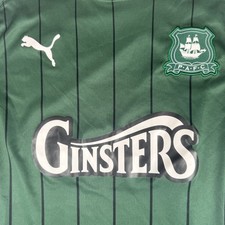 Rare Original Plymouth Argyle 2021/2022 Home Football Shirt Mens Medium