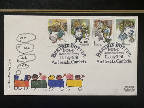 1979 fdc beatrix potter - fdc,