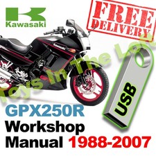 Kawasaki GPx250R Service