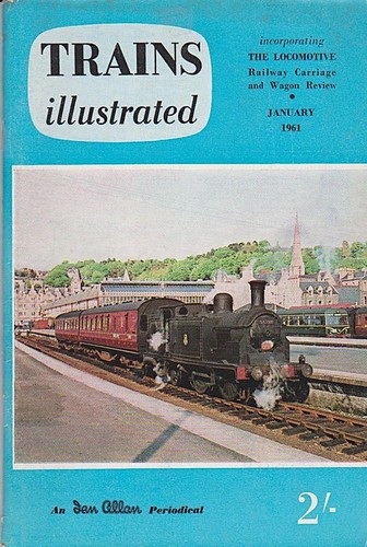 Trains illustrated january - trains,