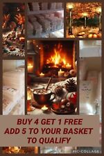 Autumn, Halloween & Cosy scented Soy wax melts Strong & Long lasting ???