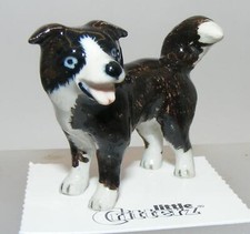 Little Critterz Miniature Porcelain Border Collie "Scott" LC1049