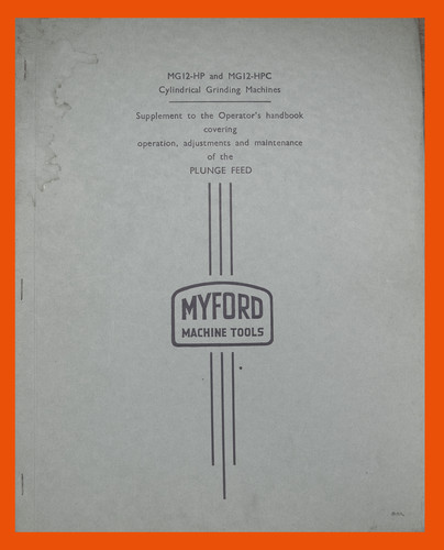 Myford mg12 hpc - myford, mg12-hp