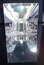 Steinbach 3D Optical Glass Crystal Prism Trees Temple Entrance Original Box 1988