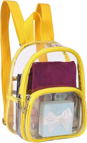 Clear mini backpack stadium - clear,