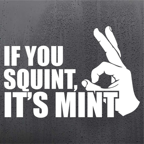 You squint mint vinyl - if,