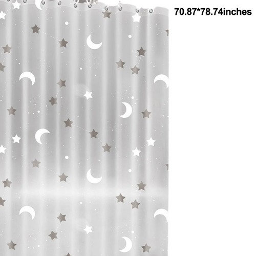 Sleek eva shower curtain - sleek,